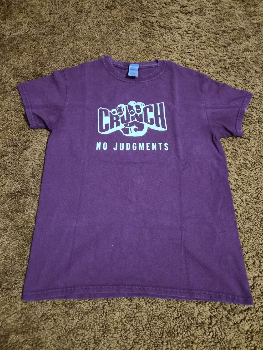 Crunch 'No Judgments' Graphic Tee